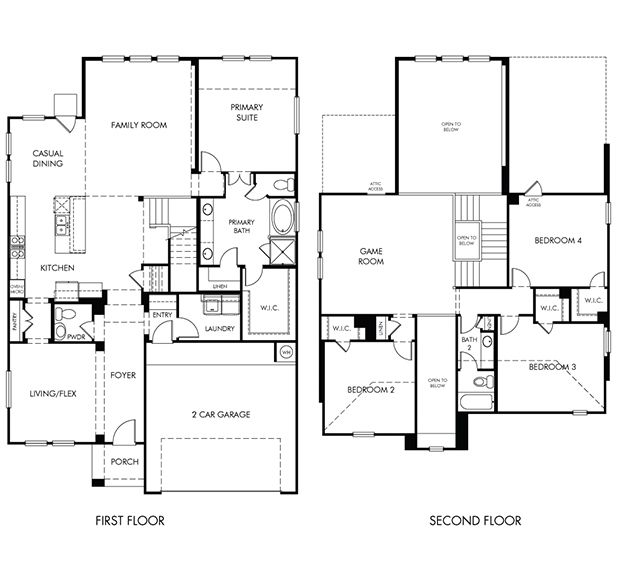 Evergreen (4011) - Carmel Ranch: Schertz, Texas - Meritage Homes