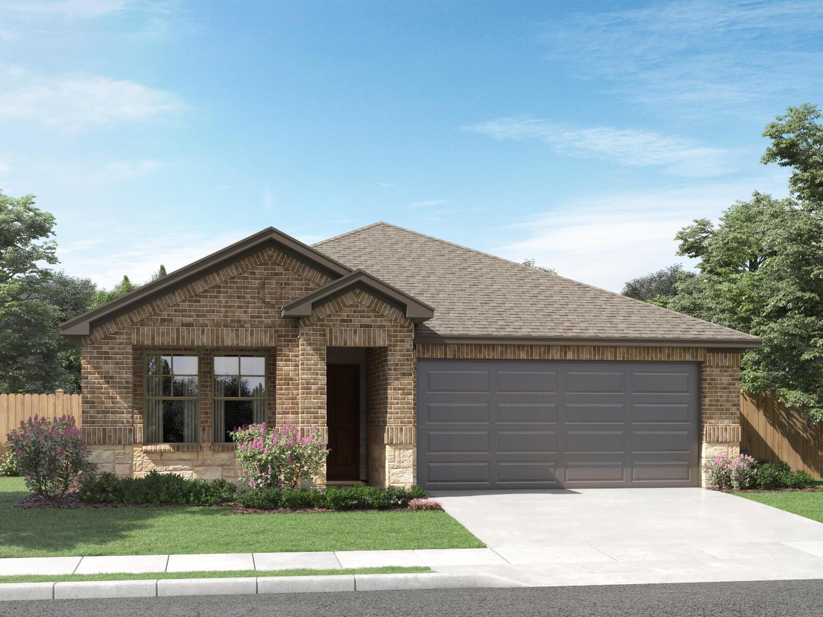The Allen (840) - Stetson Ridge: Marion, Texas - Meritage Homes