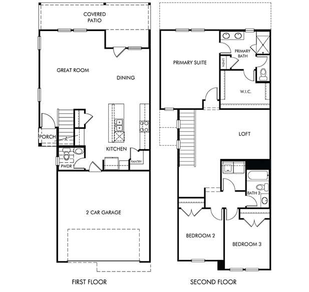 The Mason (S140) - Spring Brook Village - City Series: Houston, Texas - Meritage Homes