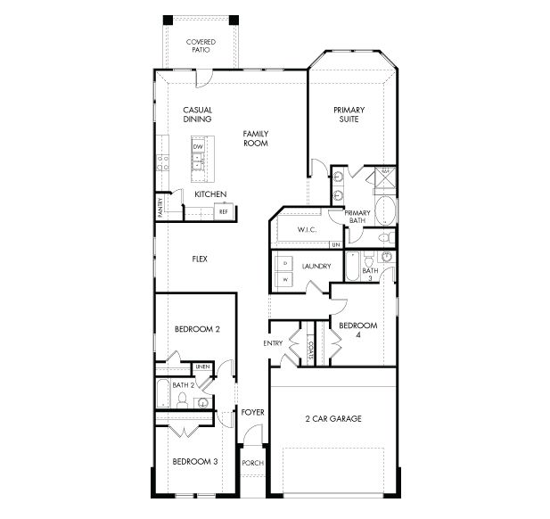 The Henderson (L404) - Kingdom Heights: Rosenberg, Texas - Meritage Homes