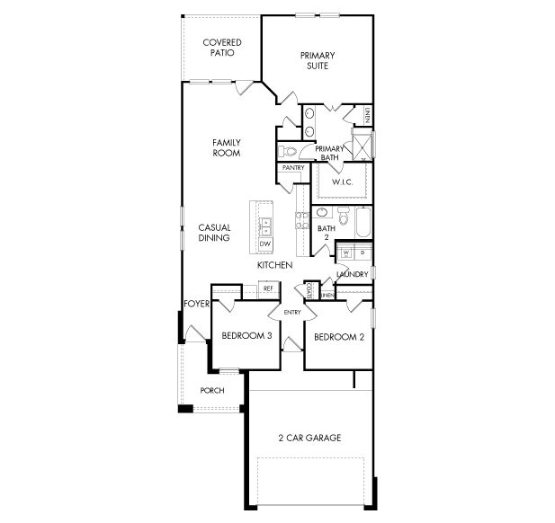 The Glacier (N304) - Montgomery Oaks - Premier: Conroe, Texas - Meritage Homes