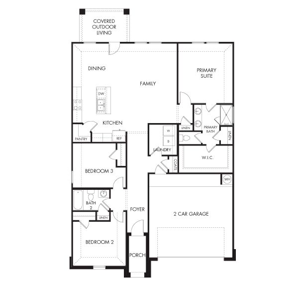 The Greenville (400) - Eastern Wells: Jarrell, Texas - Meritage Homes