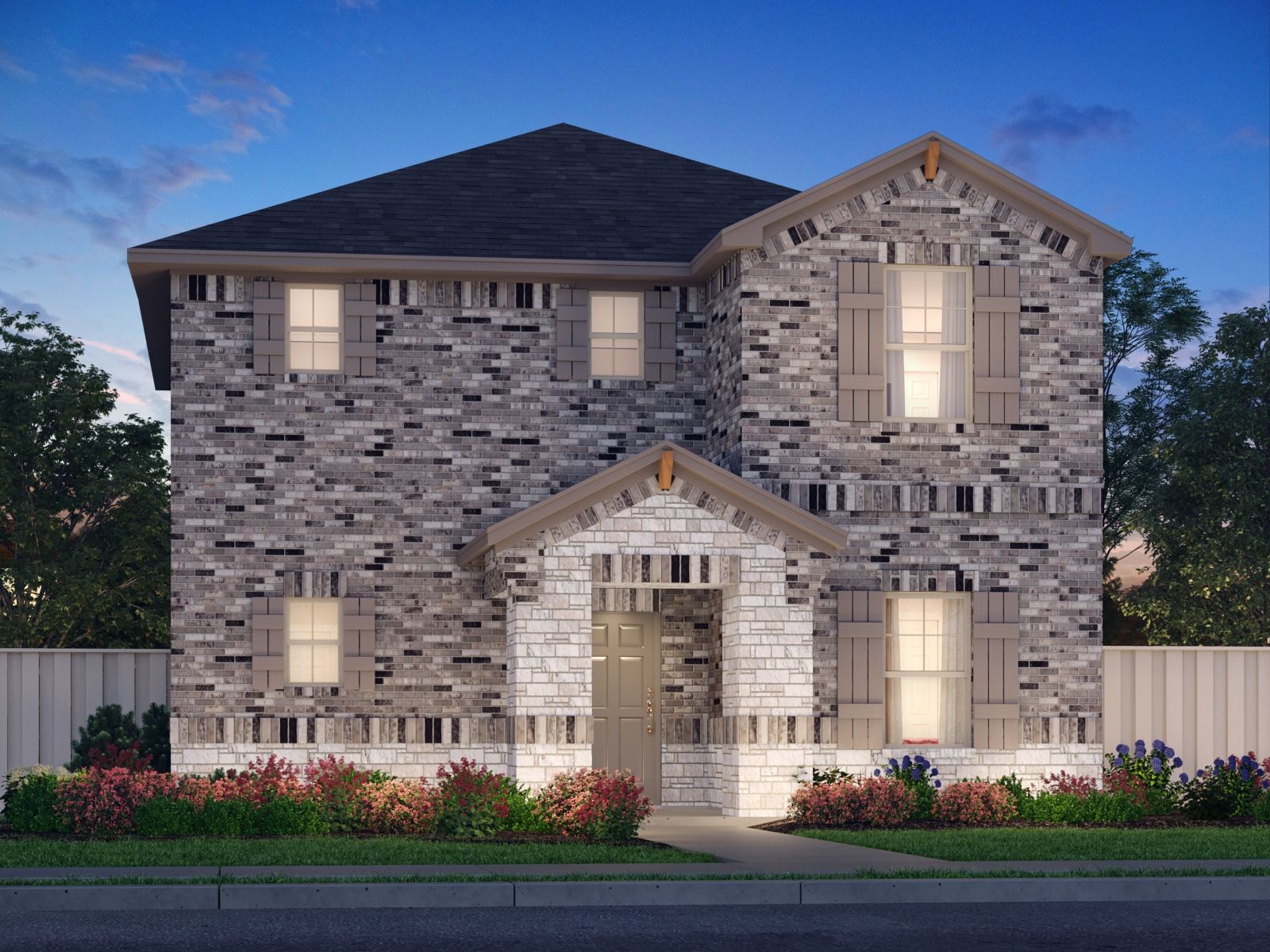 The Eldorado (750) - Flora: Hutto, Texas - Meritage Homes