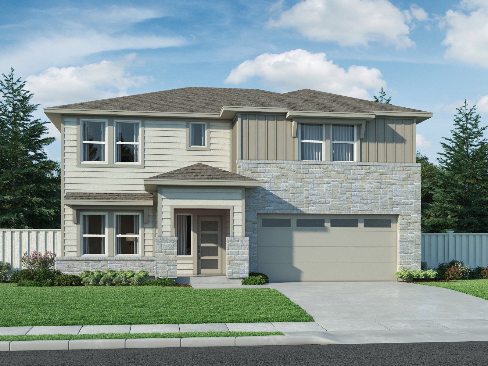 The McKinnon (451) - Lakeside Meadows: Pflugerville, Texas - Meritage Homes