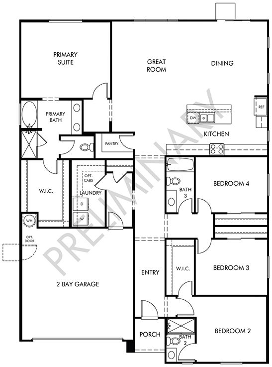 Residence 2 - Rushmore at Liberty Ranch: Galt, California - Meritage Homes