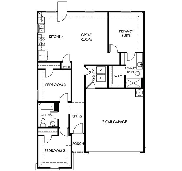 The Gage (801) - Eastern Wells: Jarrell, Texas - Meritage Homes