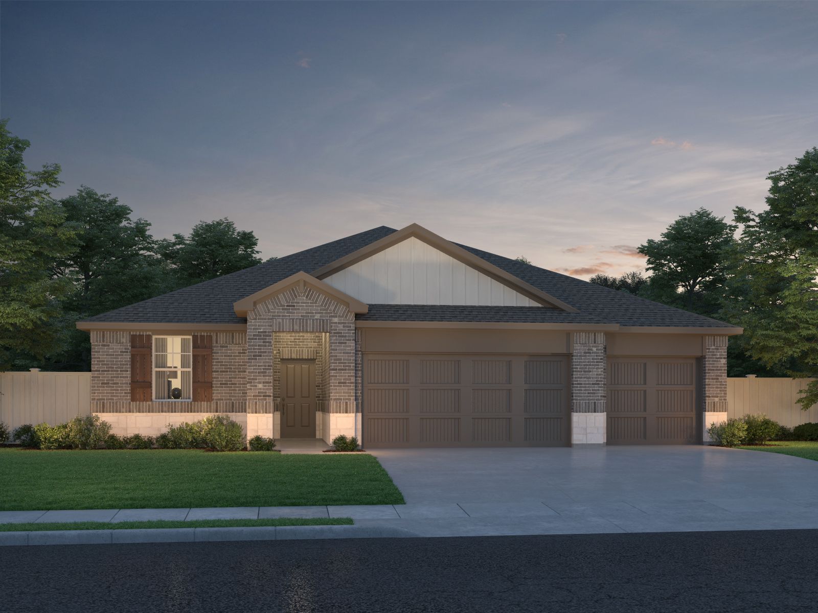 The Liberty (530) - Prairie Winds - Executive Collection: Hutto, Texas - Meritage Homes
