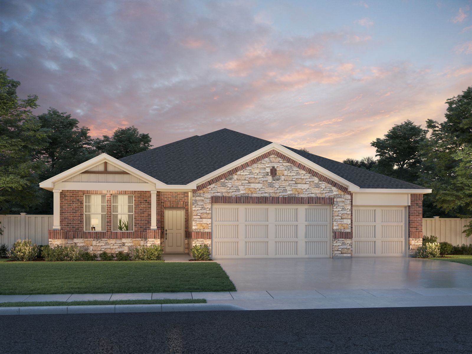 The Liberty - Opal Meadows: Kyle, Texas - Meritage Homes