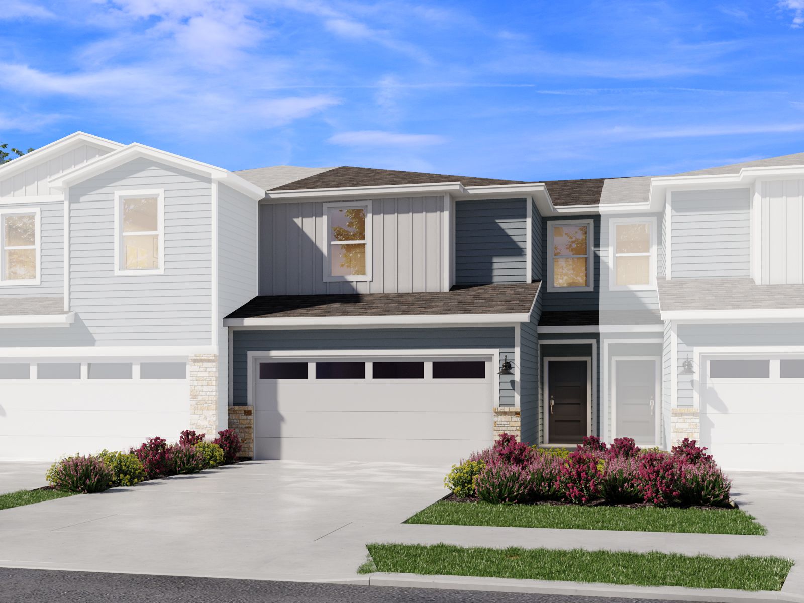 The Barton (147) - Turner's Village: Buda, Texas - Meritage Homes