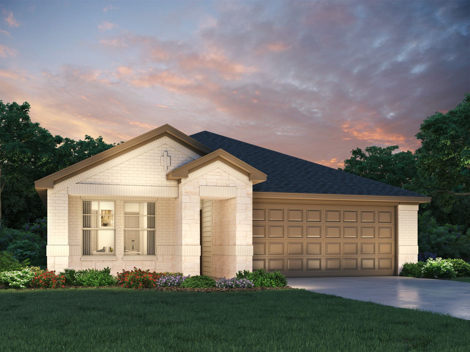 The Callaghan (830) - Granger Pointe - Premier Series: Conroe, Texas - Meritage Homes
