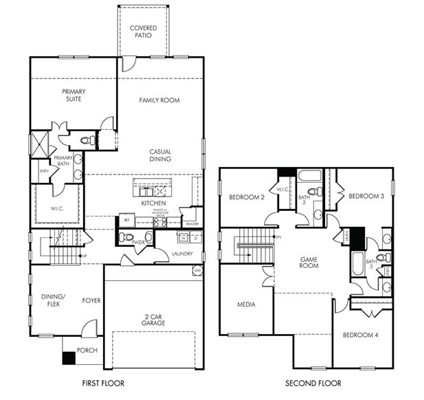 The Texoma (3L08) - Granger Pointe - Premier Series: Conroe, Texas - Meritage Homes
