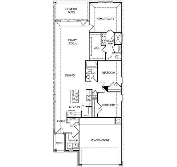 The Cascade (330) - Webercrest Heights: Houston, Texas - Meritage Homes