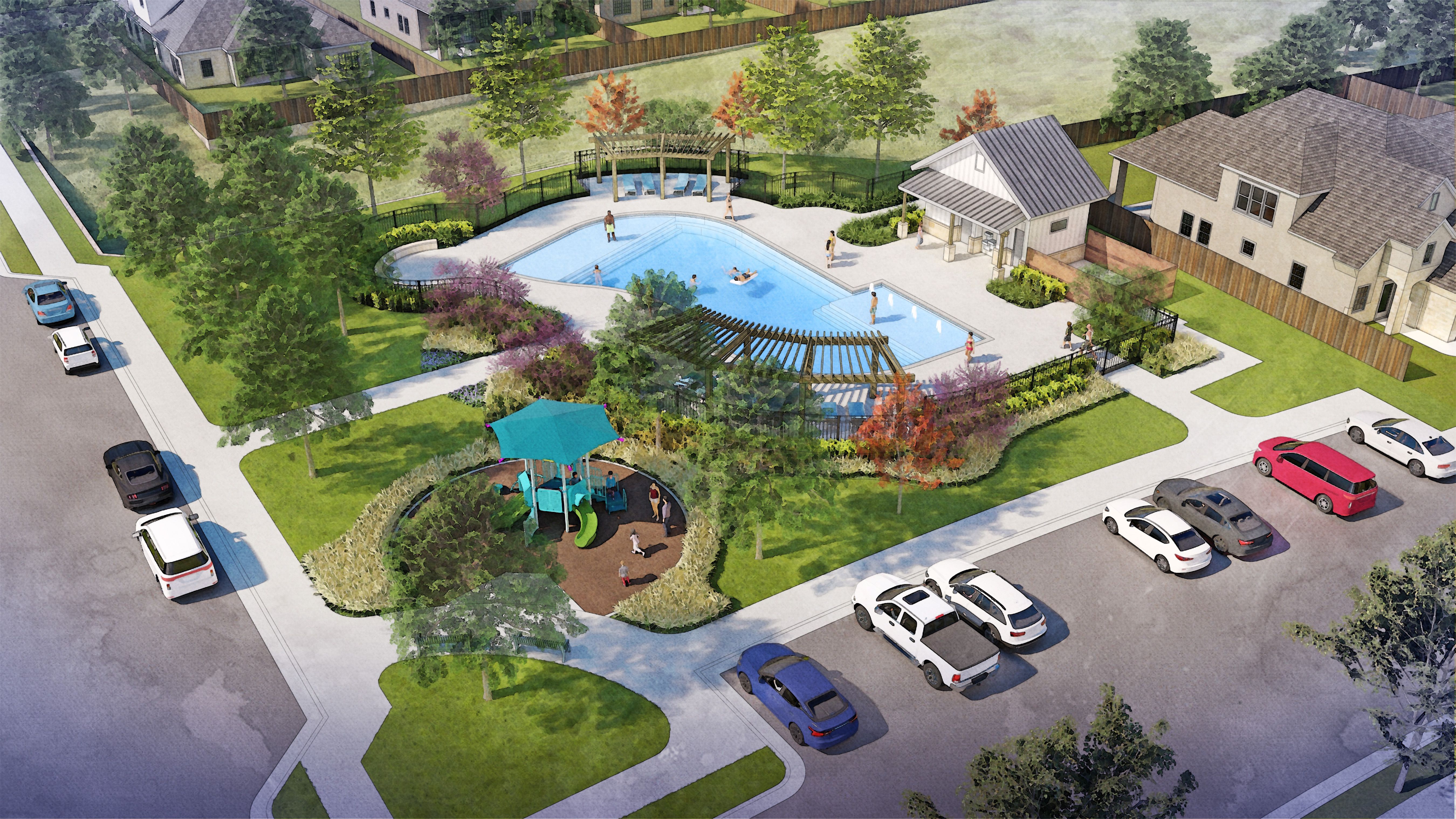 casa en Parks at Foster Crossing - Spring Series por Meritage Homes