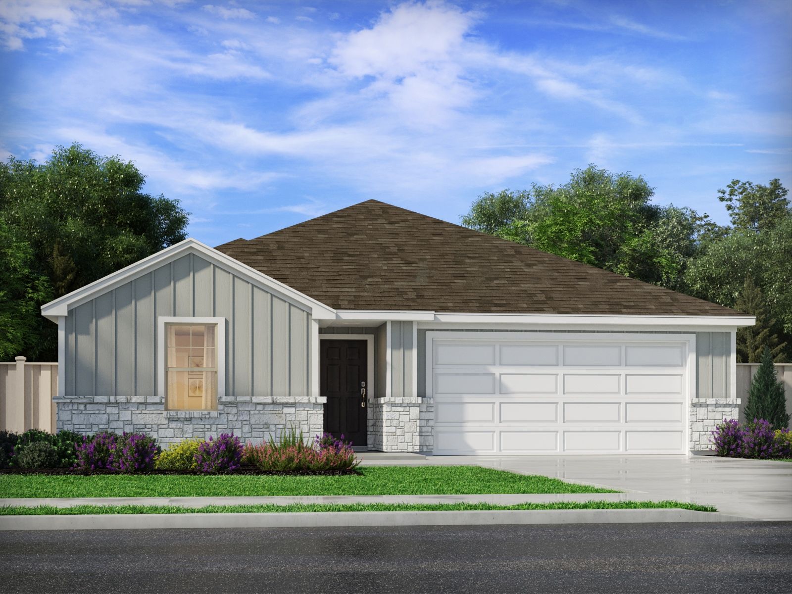 Creekfall por Meritage Homes en Austin Texas