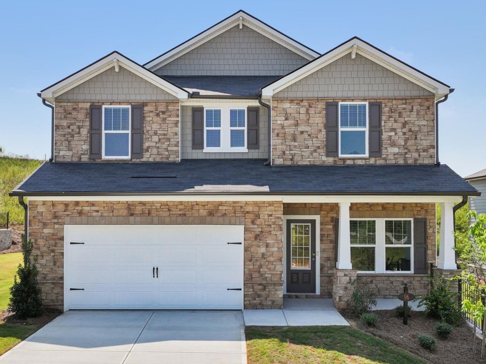 Dakota - Preserve at Mountain Creek: Pendergrass, Georgia - Meritage Homes