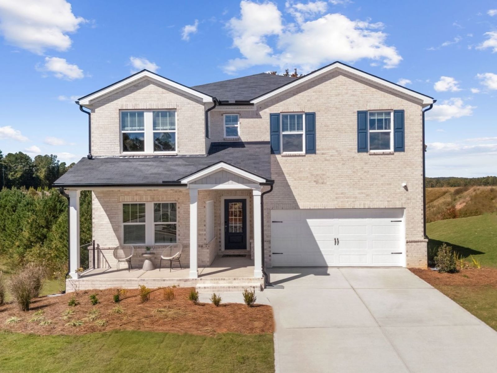 Harmony Manor por Meritage Homes en Atlanta Georgia