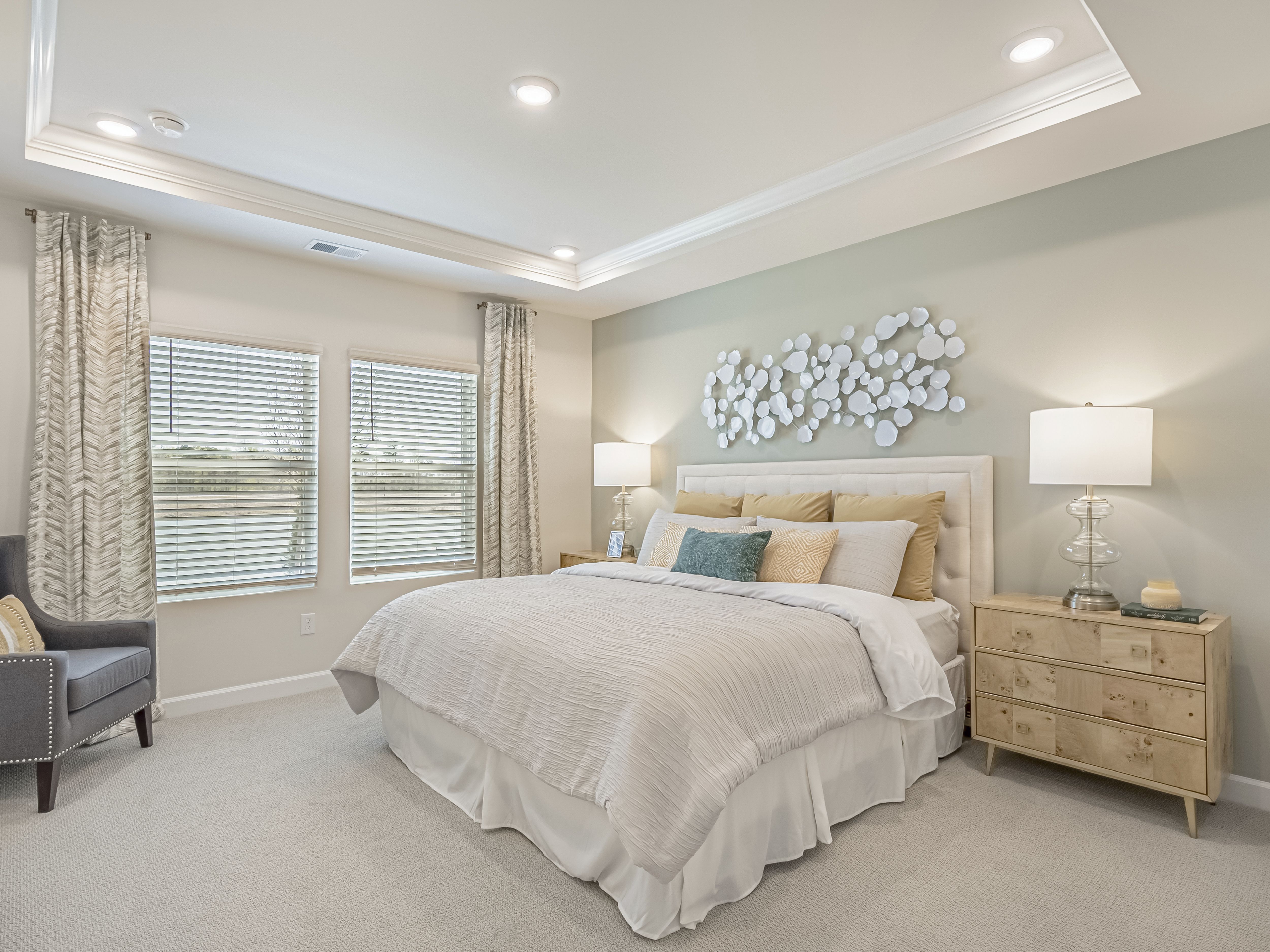 Newport floorplan modeled at another Meritage Homes® community.