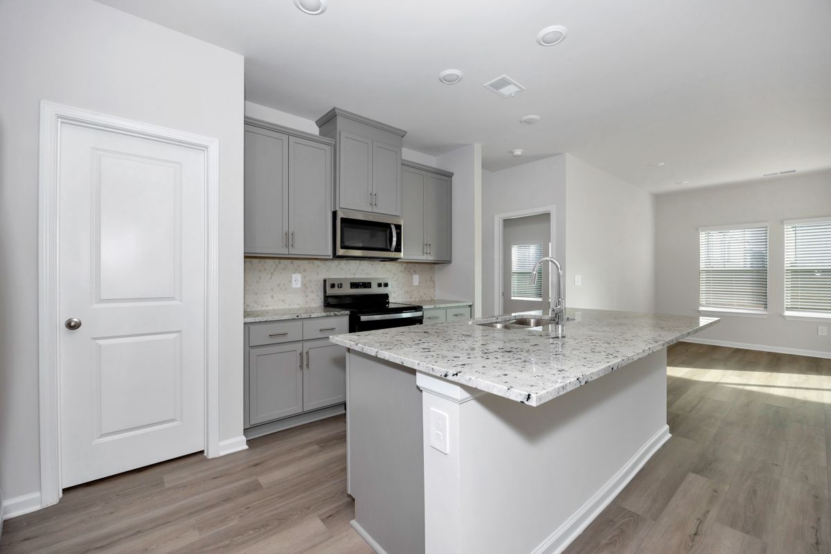 The Carolina floorplan with the Elemental Grey interior package.