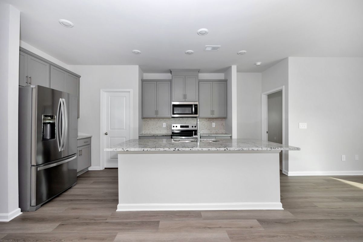 The Carolina floorplan with the Elemental Grey interior package.