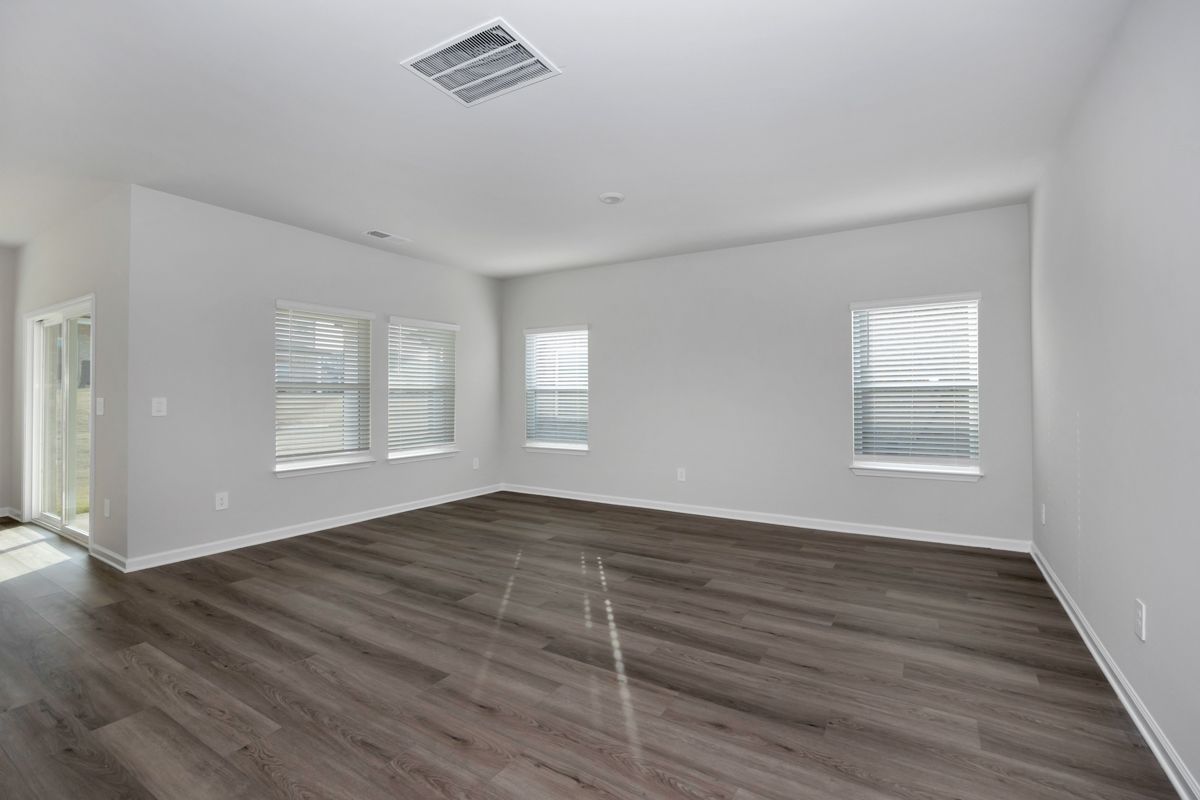 The Carolina floorplan with the Elemental Grey interior package.