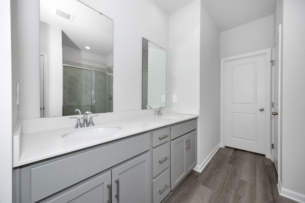The Carolina floorplan with the Elemental Grey interior package.