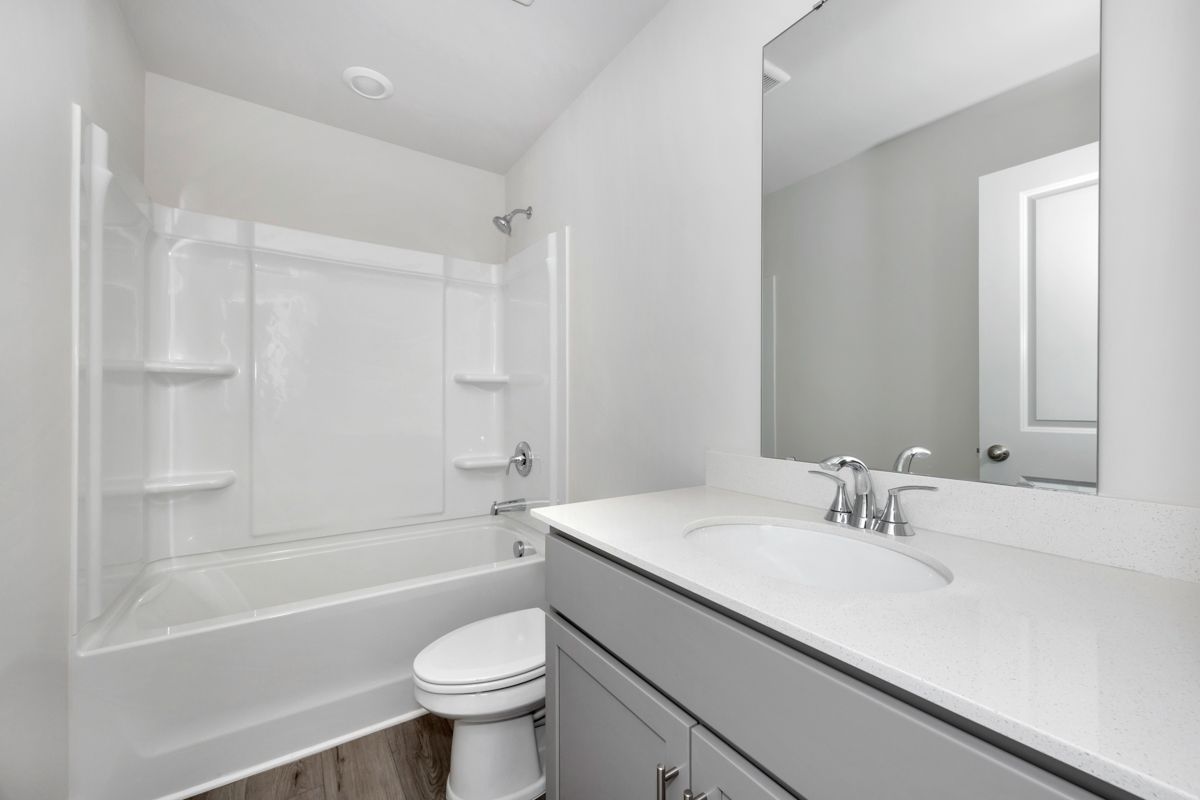 The Carolina floorplan with the Elemental Grey interior package.