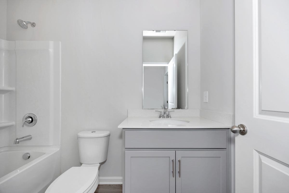 The Carolina floorplan with the Elemental Grey interior package.