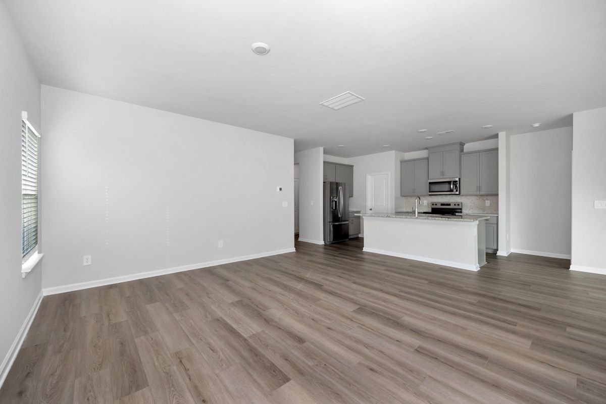 The Carolina floorplan with the Elemental Grey interior package.