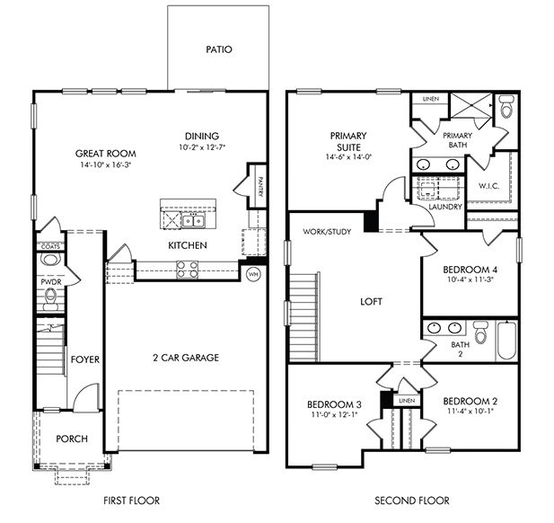 Lennon - Crestview - Ridge Series: Hermitage, Tennessee - Meritage Homes