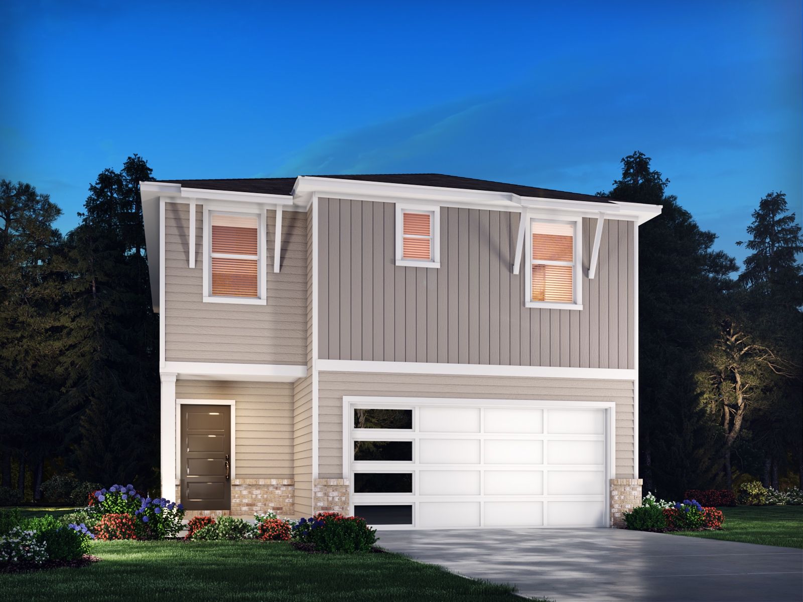 Dallas - Crestview - Ridge Series: Hermitage, Tennessee - Meritage Homes