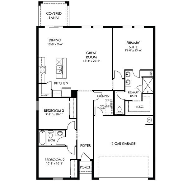 Bluebell - Hampton Park - Classic Series: Vero Beach, Florida - Meritage Homes