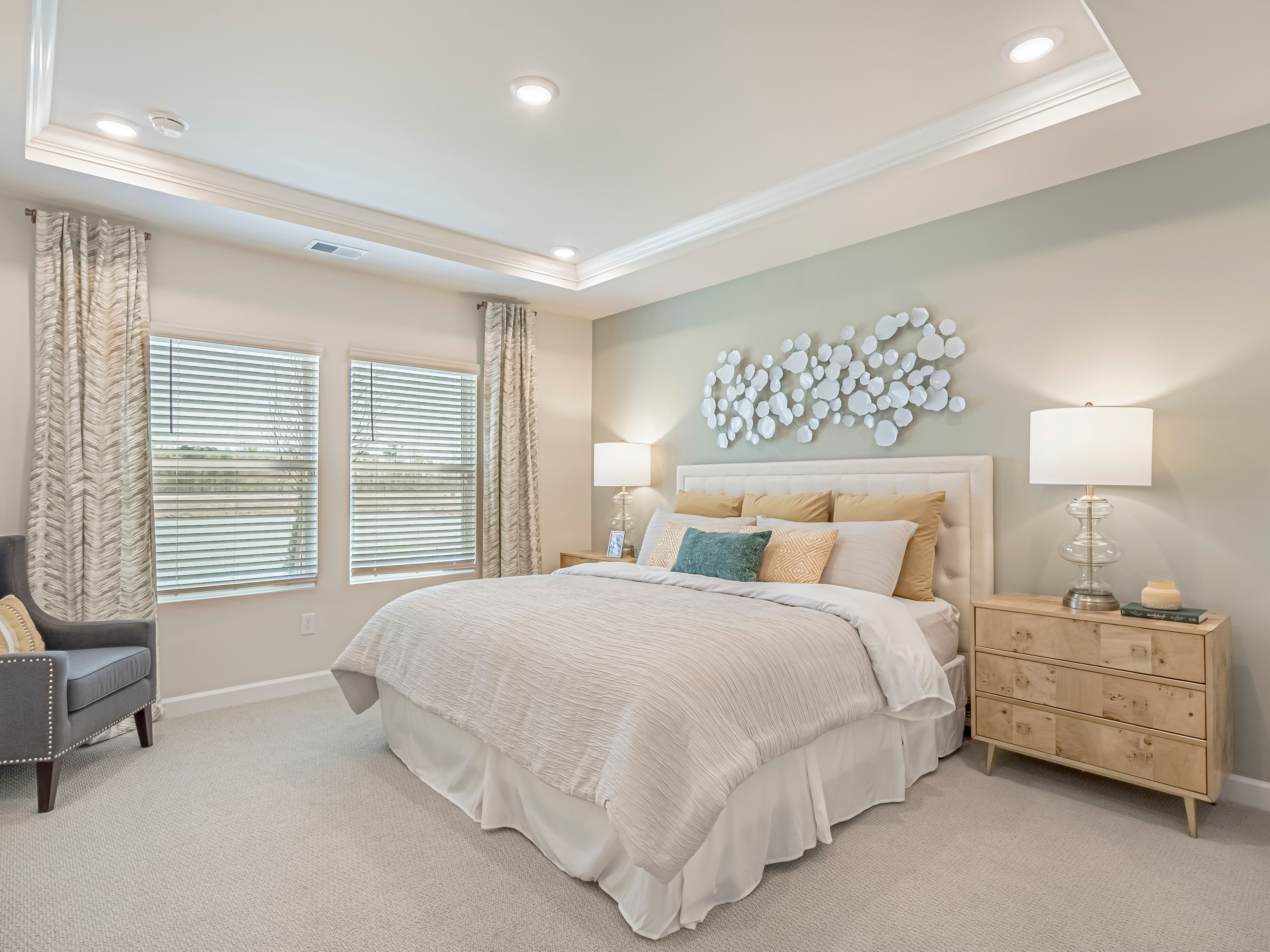 Newport floorplan modeled at another Meritage Homes® community.