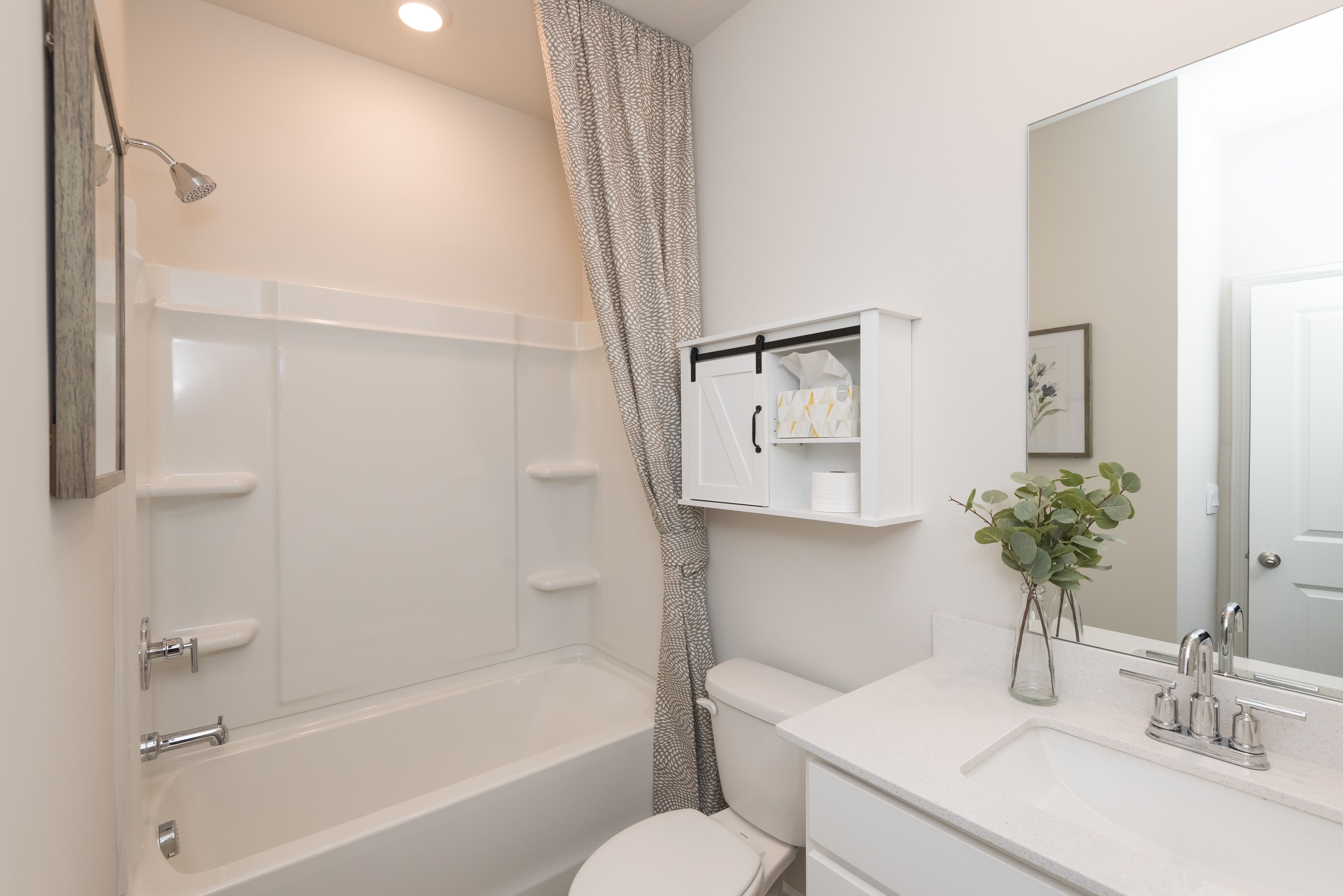 The Chatham floorplan with the Elemental White interior package modeled at Hamilton Crossing.