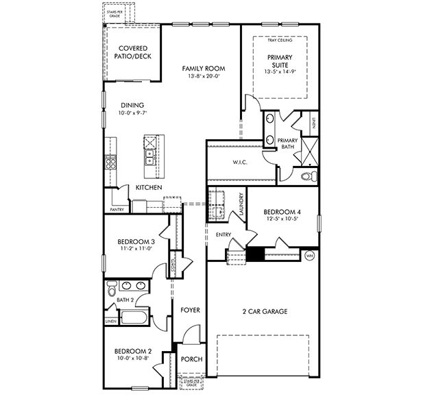 Newport - Crestview - Legacy Series: Hermitage, Tennessee - Meritage Homes