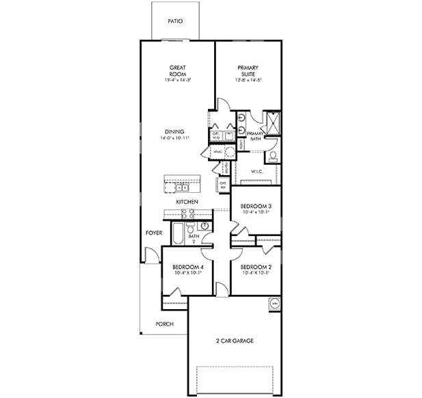 Acadia - Flagler Village - Classic Series: Palm Coast, Florida - Meritage Homes