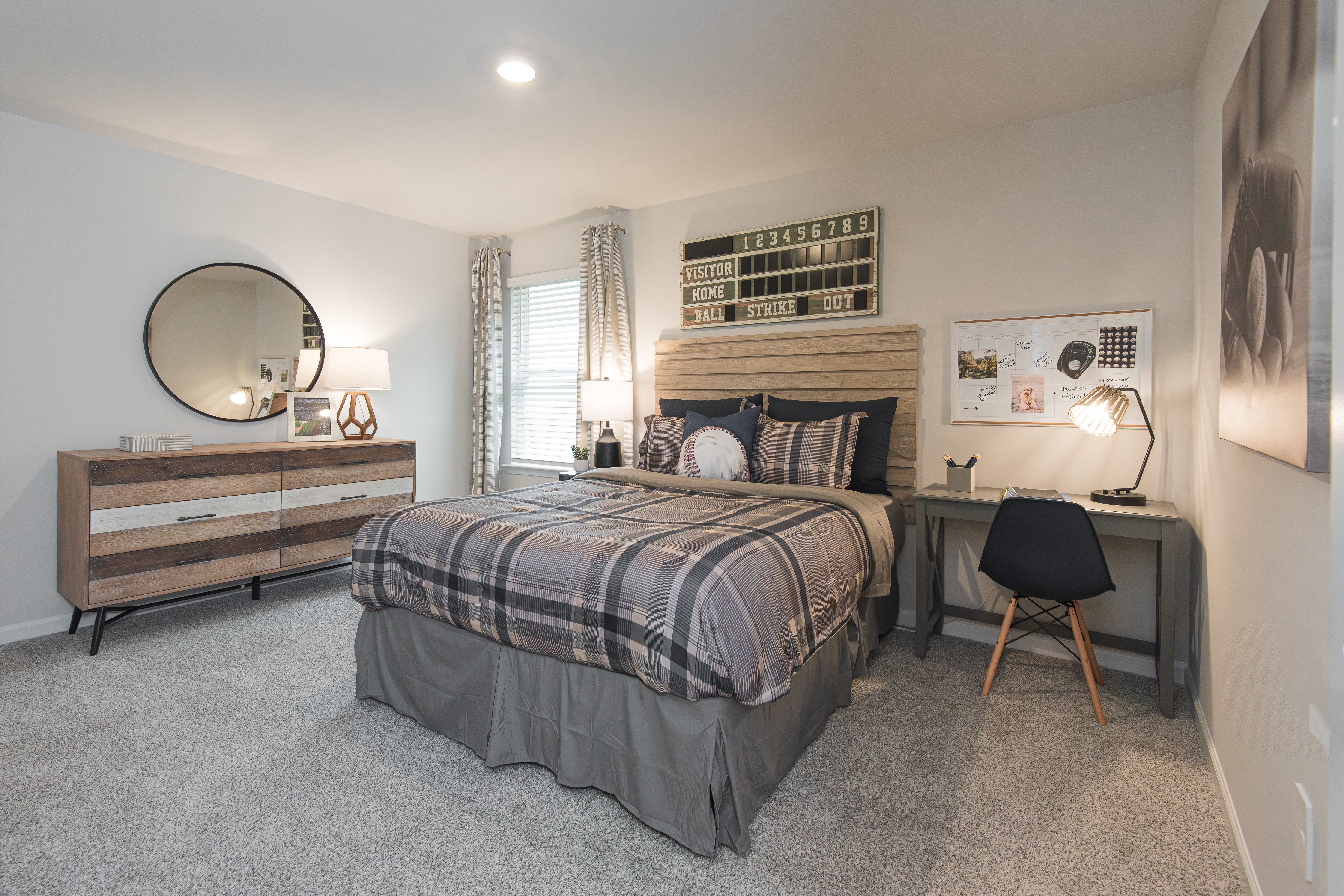 The Dakota floorplan with the Divine Gray interior package modeled at Ivey Township.