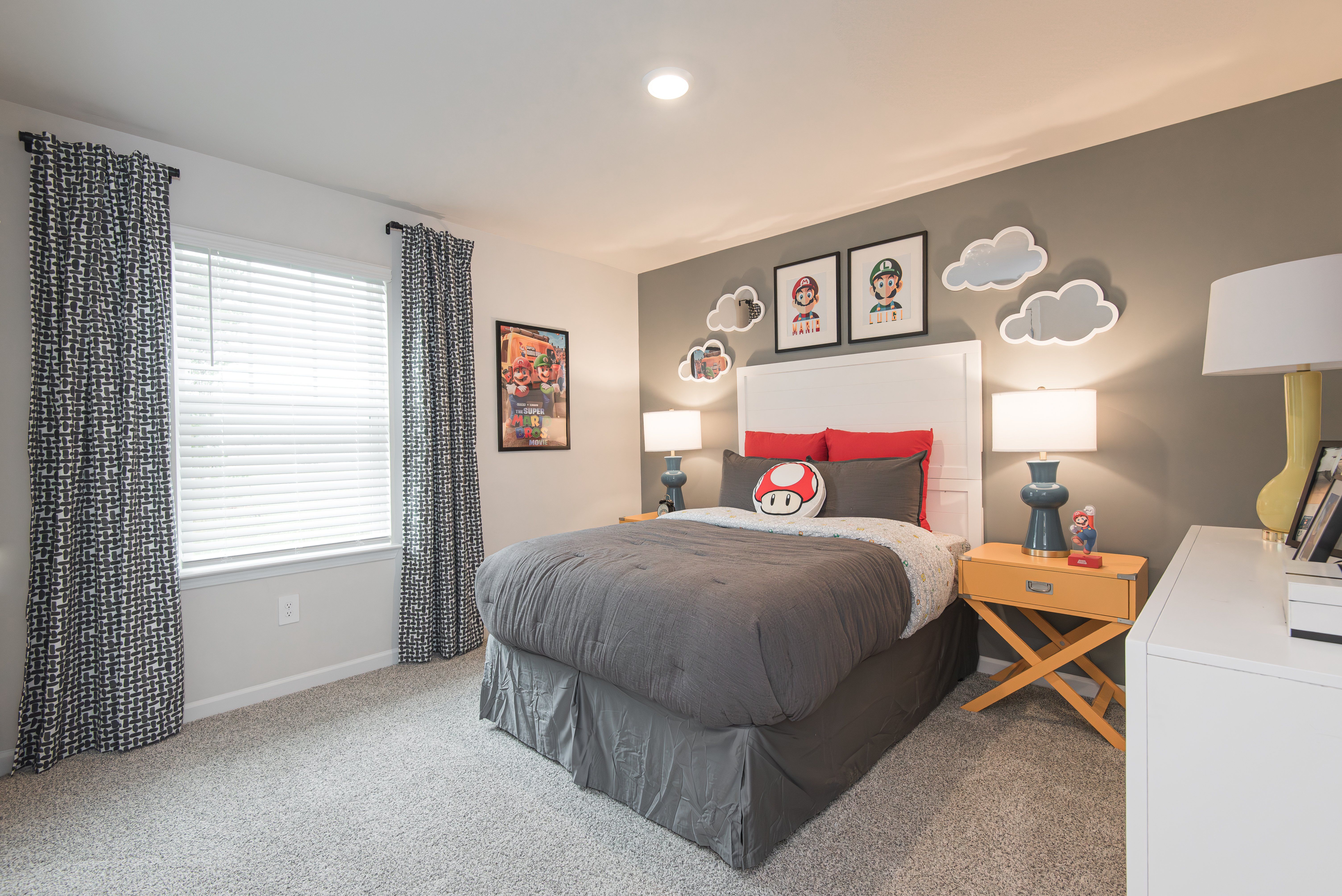 The Dakota floorplan with the Divine Gray interior package modeled at Ivey Township.