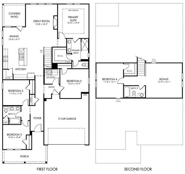 Northbrook - Martin Springs - Estate Series: Lawrenceville, Georgia - Meritage Homes