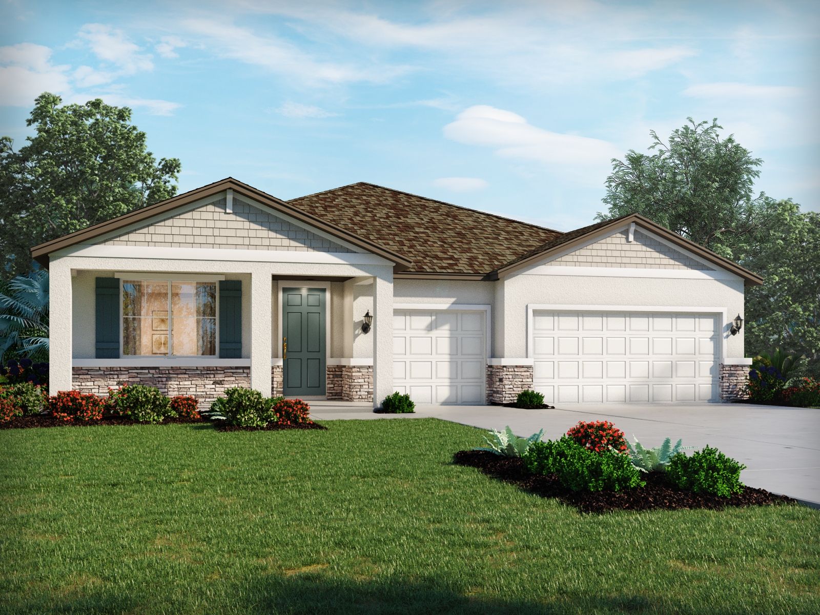 Oakhurst - Oakfield Trails - Signature Series: Parrish, Florida - Meritage Homes