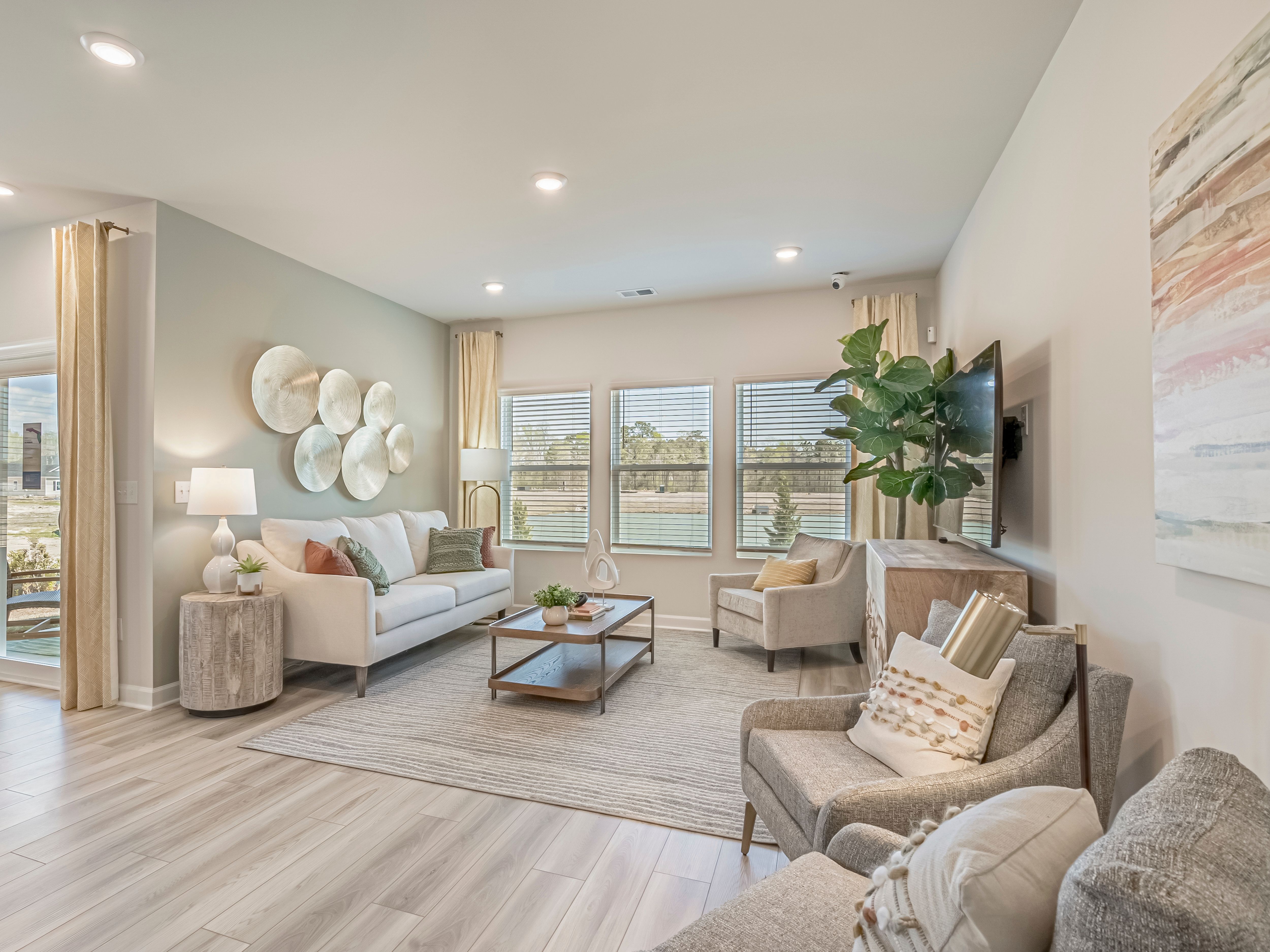 Newport floorplan modeled at another Meritage Homes® community.