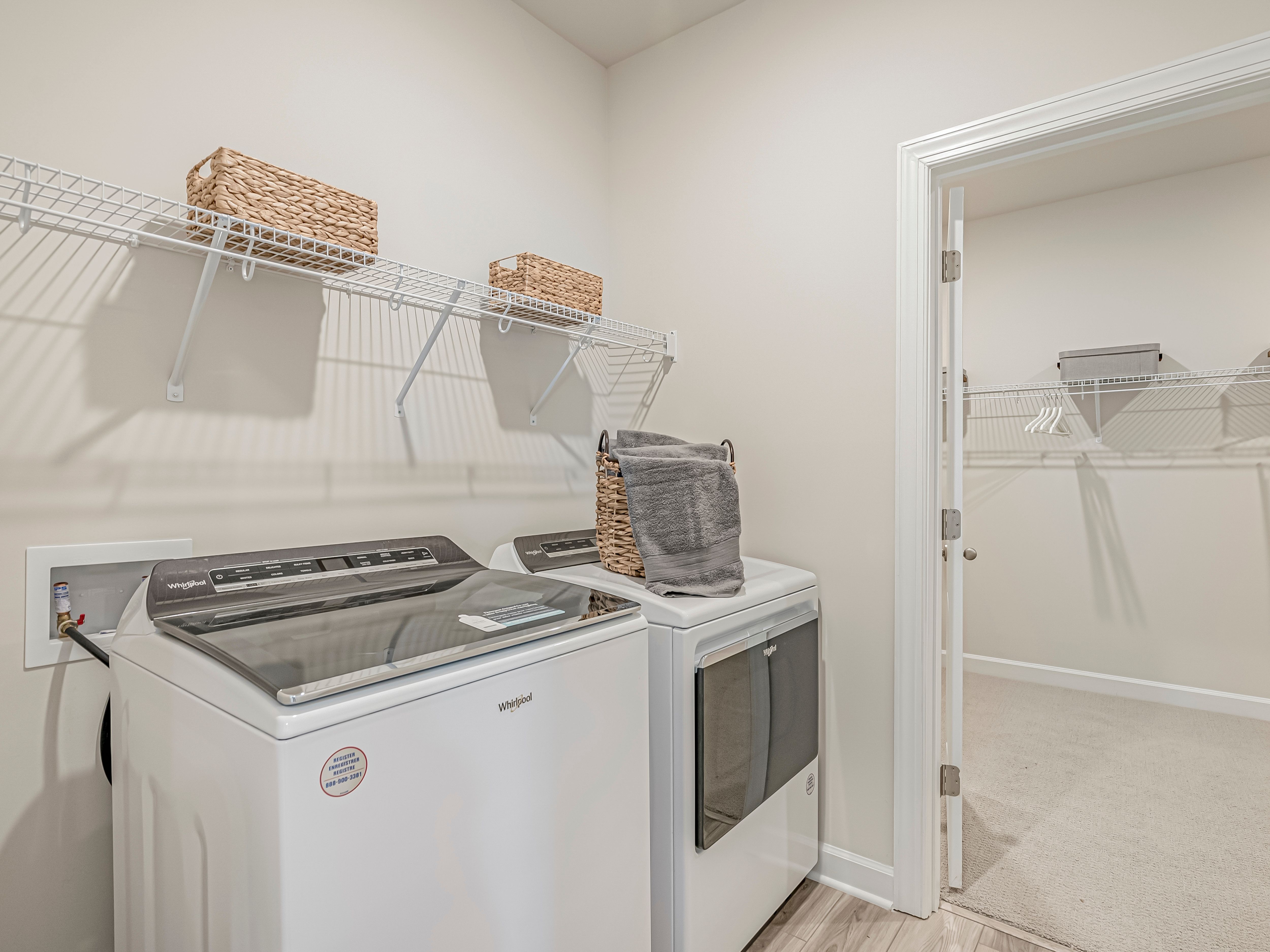 Newport floorplan modeled at another Meritage Homes® community.