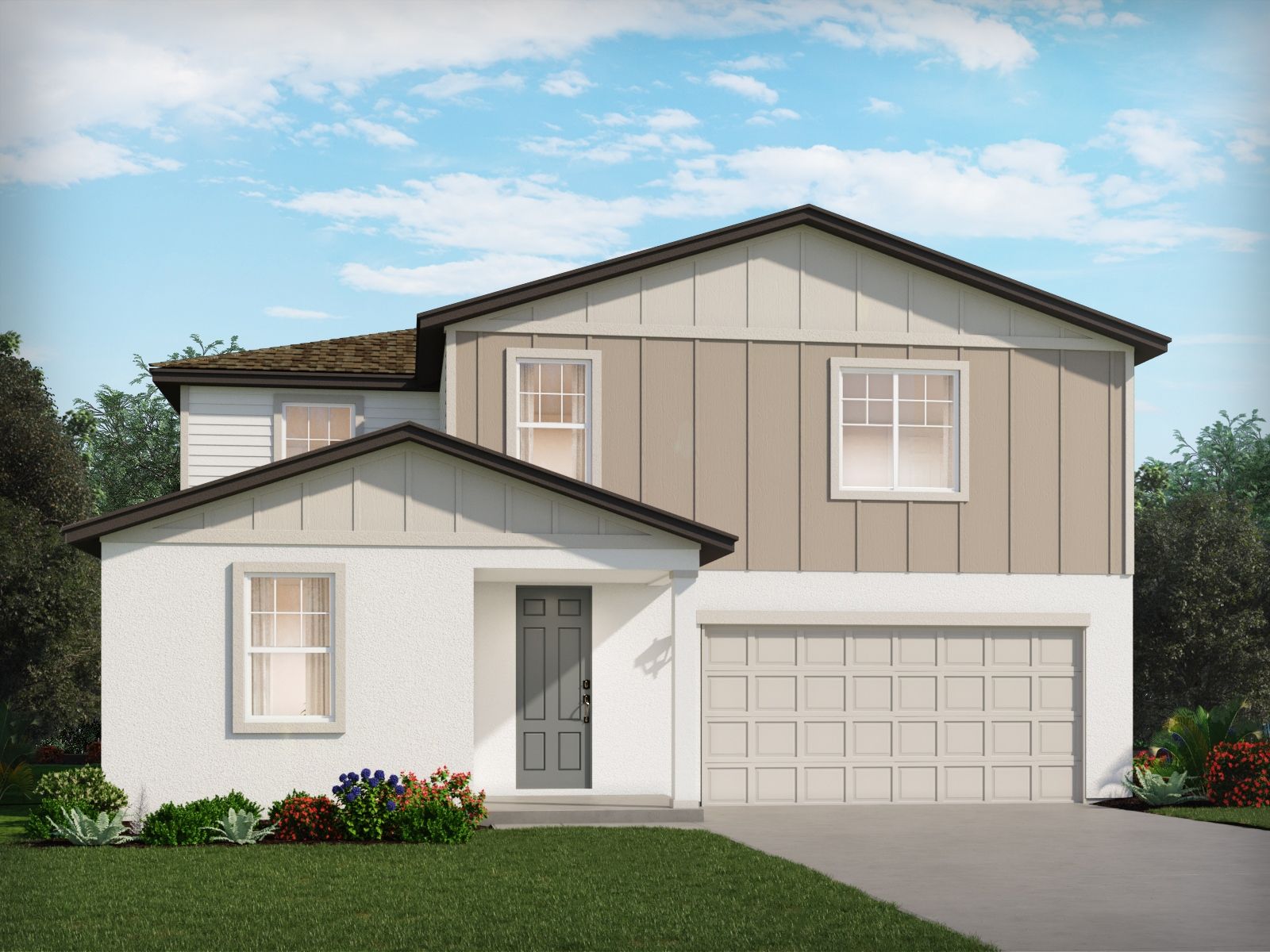Lotus - Oakfield Trails - Classic Series: Parrish, Florida - Meritage Homes