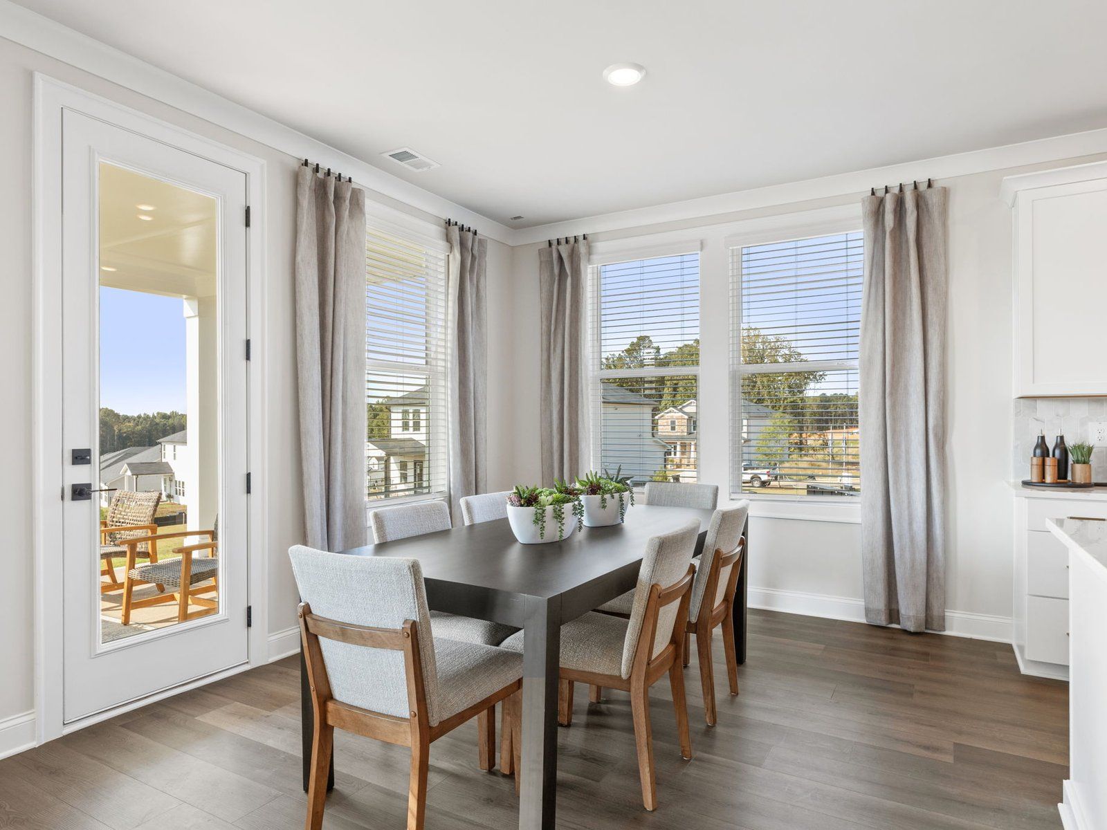 The Orchard Park floorplan with the Timeless Contrast Linen interior package.