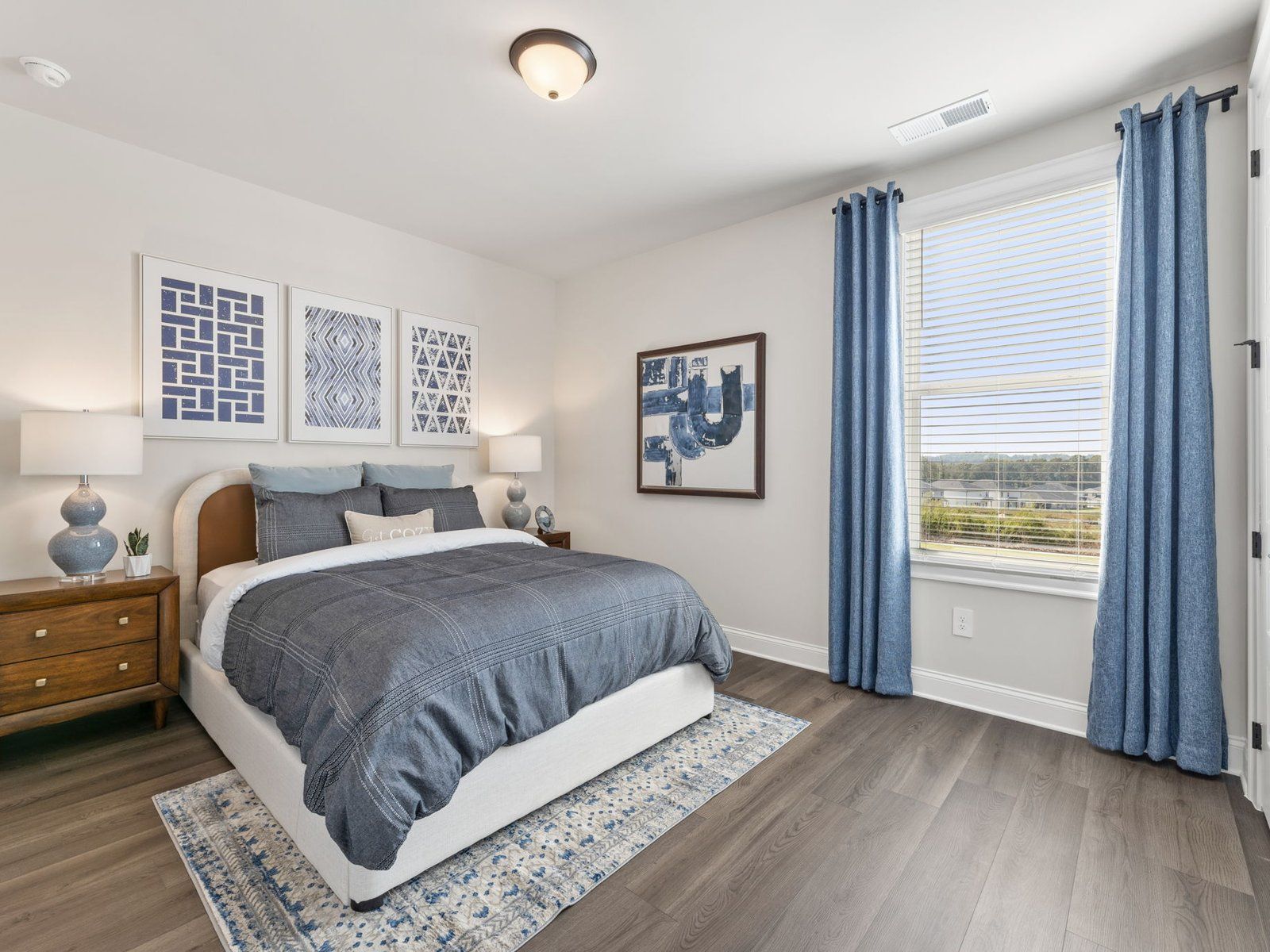 The Orchard Park floorplan with the Timeless Contrast Linen interior package.