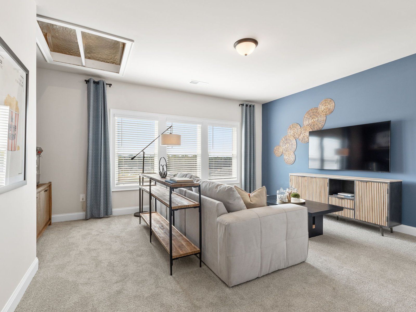 The Orchard Park floorplan with the Timeless Contrast Linen interior package.