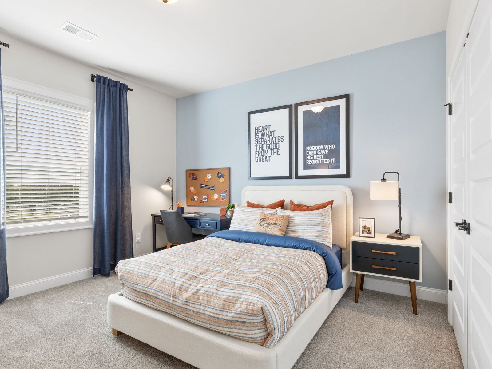 The Orchard Park floorplan with the Timeless Contrast Linen interior package.