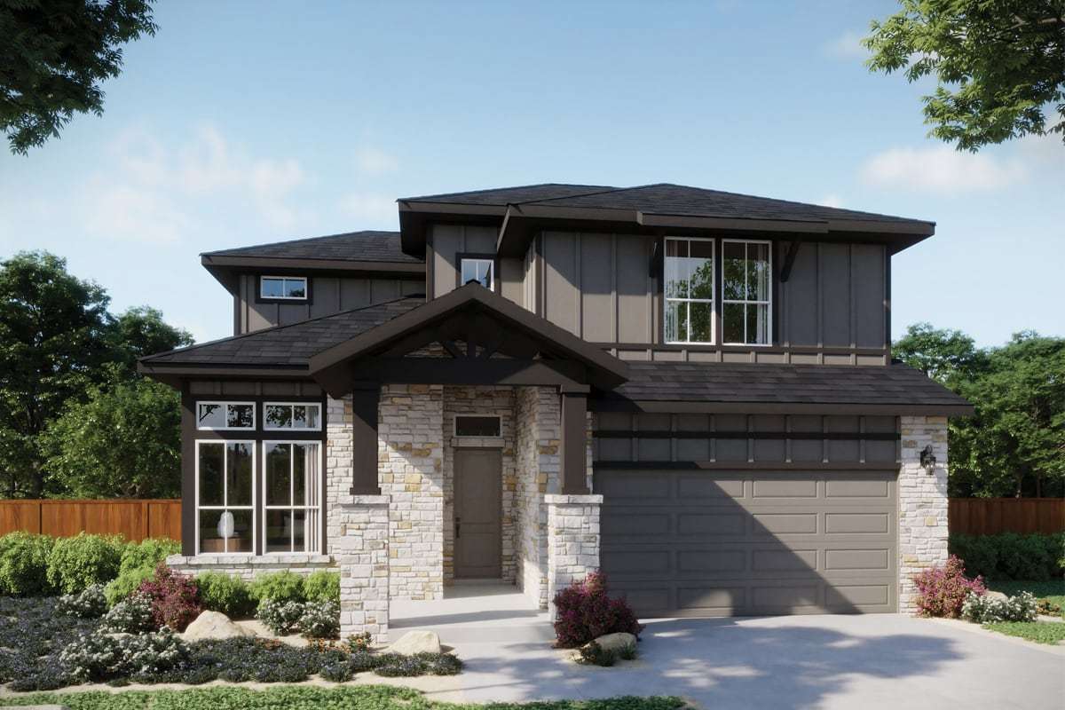 Clearwater - Saddle Ridge at Wildhorse Ranch: Manor, Texas - Milestone Community Builders 