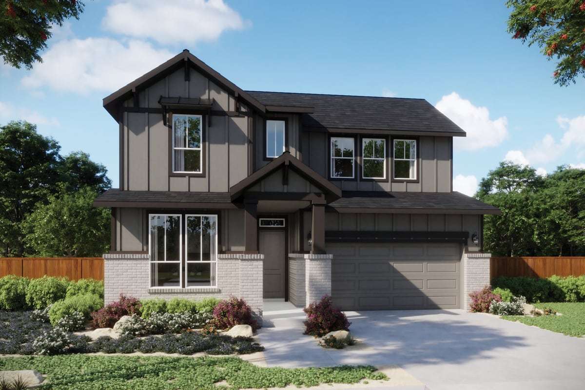 Henley - Saddle Ridge at Wildhorse Ranch: Manor, Texas - Milestone Community Builders 