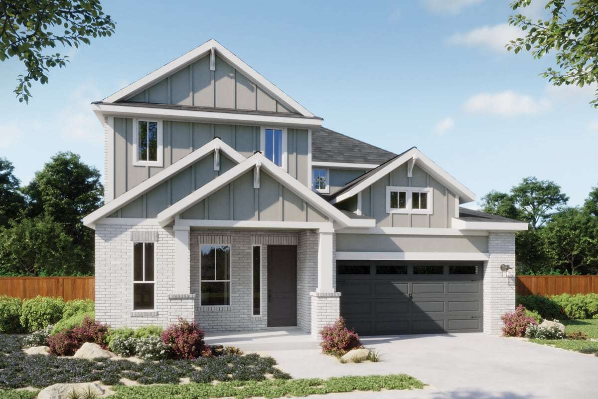 Hidalgo - Persimmon: Buda, Texas - Milestone Community Builders 