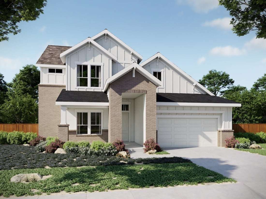 Flora - Persimmon: Buda, Texas - Milestone Community Builders 
